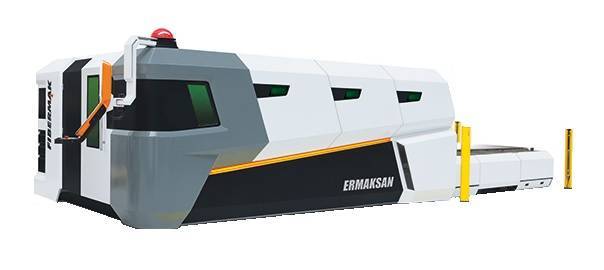 Установка оптоволоконной лазерной резки ERMAKSAN серии FIBERMAK G FORCE